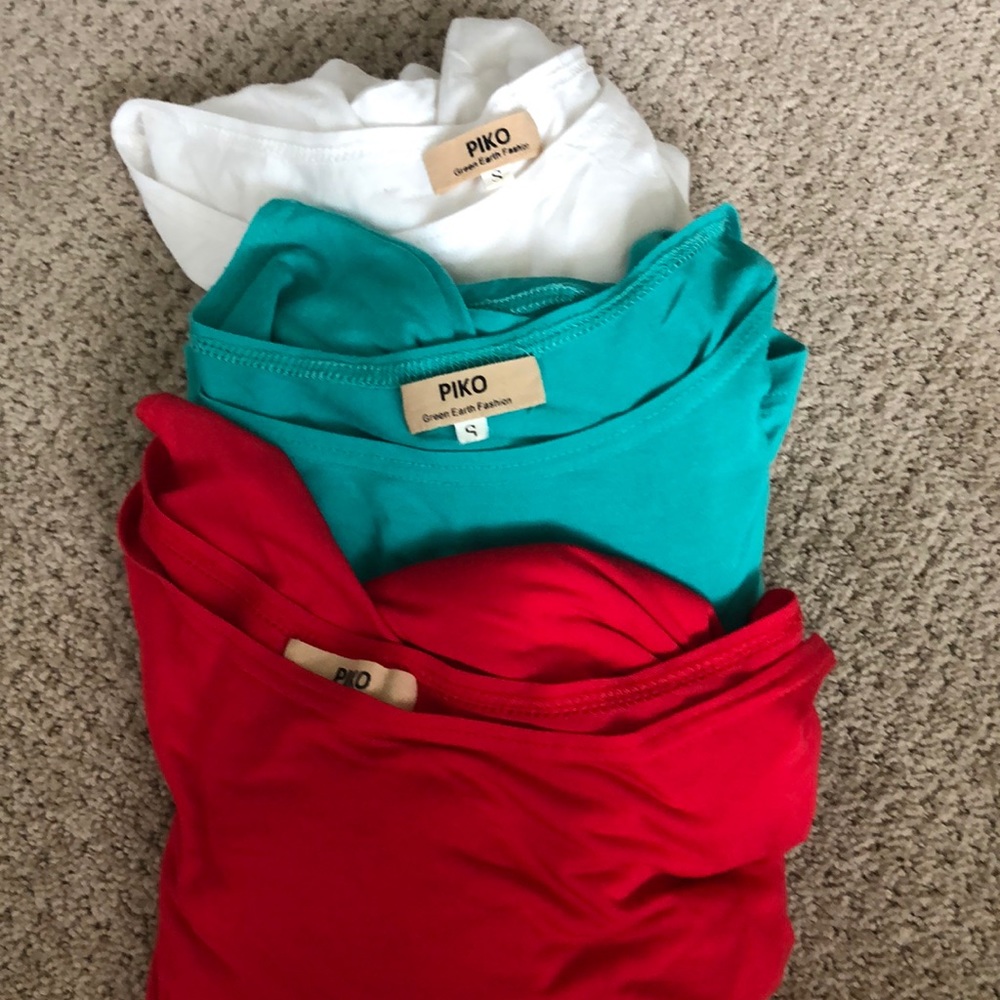 PIKO tops (3 pack) Small